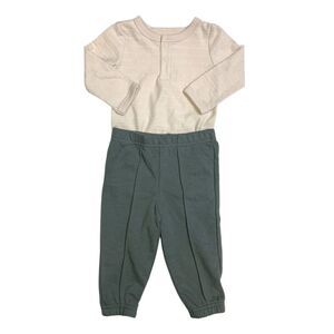 Member's Mark Baby Boys Playwear Set, 2-Piece, Easy Pull-On Style - Brown